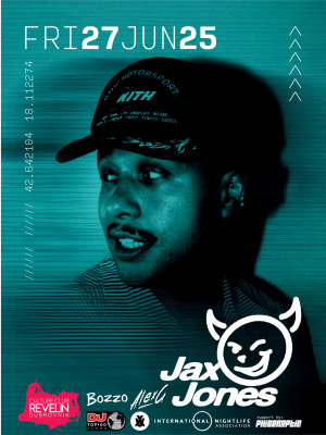 JAX JONES @ CC REVELIN, Friday, June 27th, 2025
