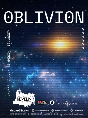 OBLIVION @ CC REVELIN, Tuesday, May 27th, 2025