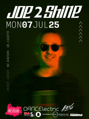 JOE 2 SHINE @ CC REVELIN, Monday, July 7th, 2025