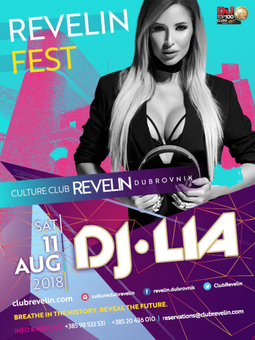 DJ Lia at Revelin Festival - Culture Club Revelin