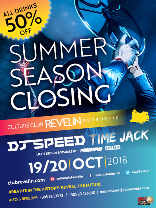 Summer Season Closing - Culture Club Revelin