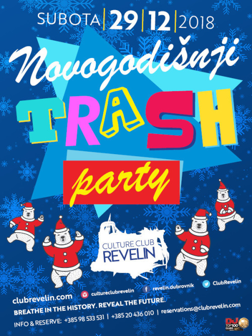 Novogodišnji Trash Party - Culture Club Revelin