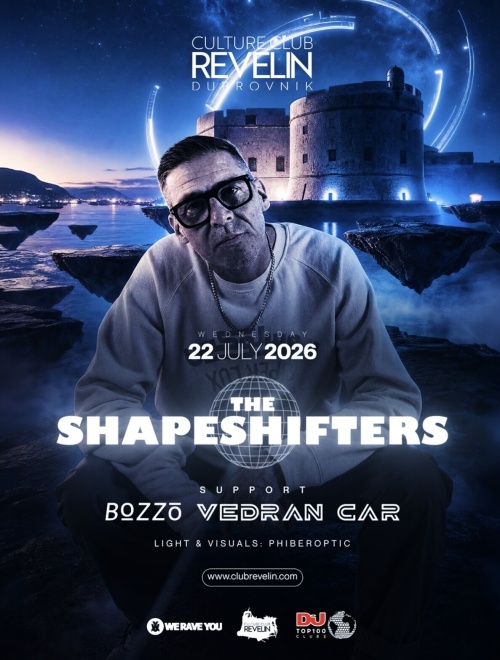 THE SHAPESHIFTERS AND VEDRAN CAR - Culture Club Revelin