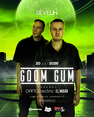 GOOM GUM, Monday, July 20th, 2026