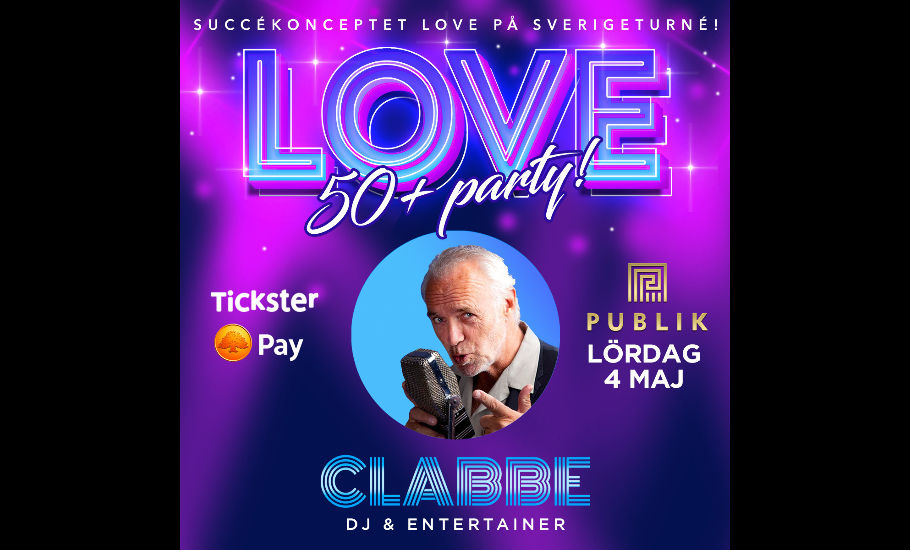 Love 50+ Party Västerås