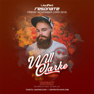 Resonate: Feat. Will Clarke, Friday, November 23rd, 2018
