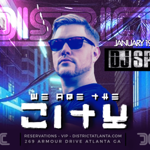 We Are The City Saturdays: Feat. DJ SPY, Saturday, January 19th, 2019