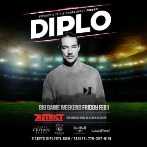 DIPLO | Big Game Weekend | Friday February 1st 2019, Friday, February 1st, 2019
