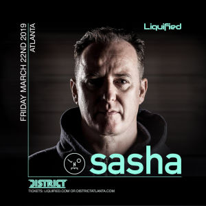 SASHA | Friday March 22ND 2019 | District Atlanta, Friday, March 22nd, 2019