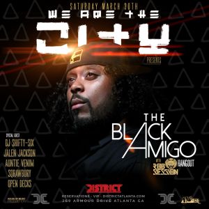We Are The City Saturdays Presents: The Black Amigo Hangout, Saturday, March 30th, 2019
