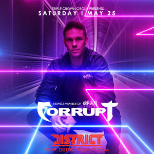 Triple Crown Presents DJ Corrupt, Saturday, May 25th, 2019