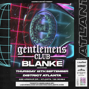 Gentlemens Club w/Blanke, Thursday, September 12th, 2019