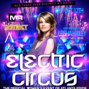 MSR Presents: Electric Circus, Saturday, October 12th, 2019