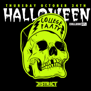 College ATL Halloween, Thursday, October 24th, 2019