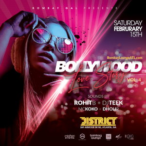 Bombay Lounge, Saturday, February 15th, 2020