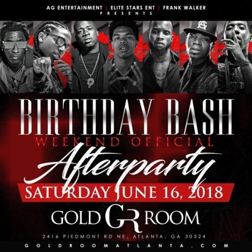 GOLD ROOM BDAY BASH AFTER PARTY