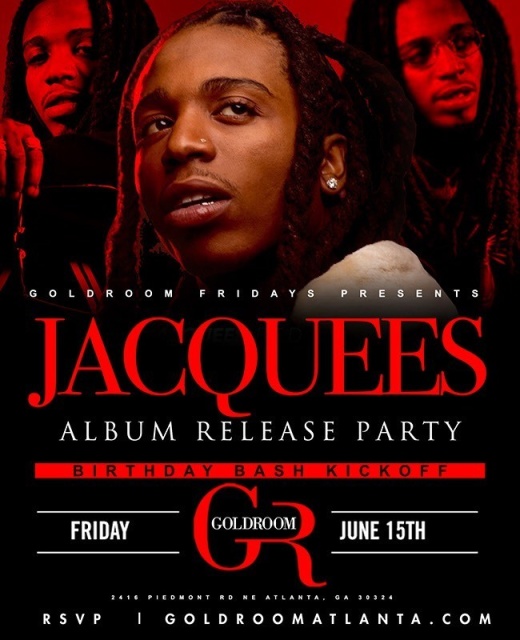 GOLD ROOM FRIDAYS - JACQUEEZ