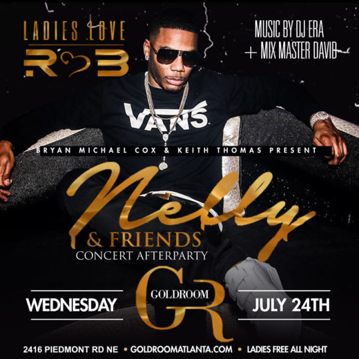 LADIES LOVE R&B WEDNESDAY, HOSTED BY NELLY & FRIENDS