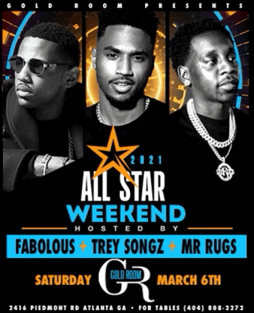 Fab, Mr. Rugs, and Trey Songz