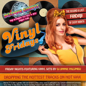 Boogie Nights - Vinyl Fridays, Friday, August 8th, 2025