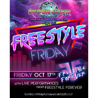 Boogie Nights -  Freestyle Friday, Friday, October 17th, 2025