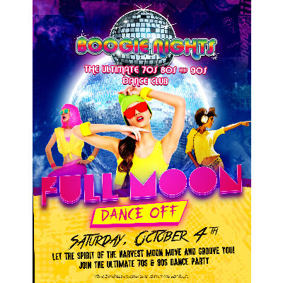 Boogie Nights - Full Moon Dance Off, Saturday, October 4th, 2025