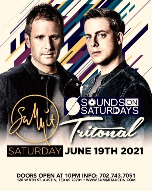 Sounds on Saturdays with Tritonal - Summit Rooftop Lounge