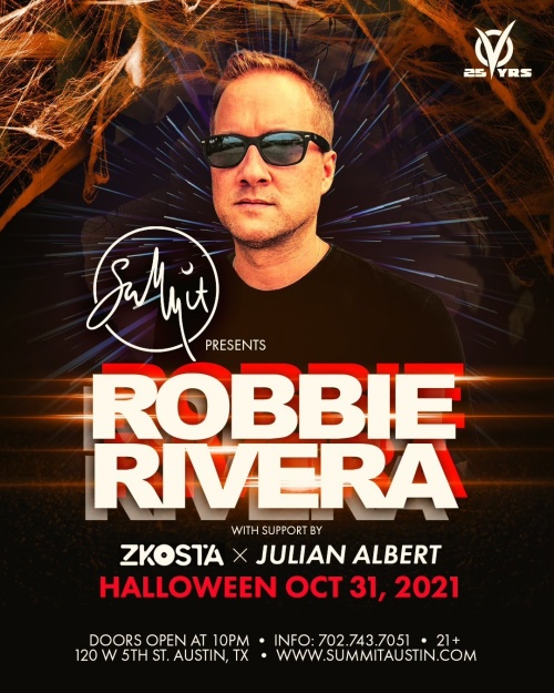 HALLOWEEN AT SUMMIT WITH ROBBIE RIVERA - Summit Rooftop Lounge