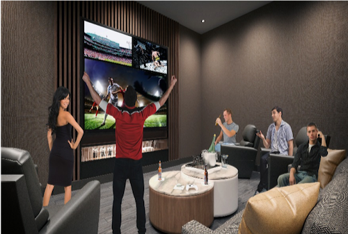 Sunday Football Fan Cave Rentals - 406 CLUB