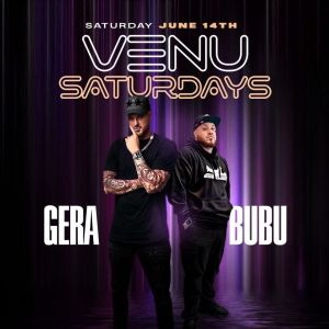 Venu Saturdays - Main Room, Saturday, June 14th, 2025