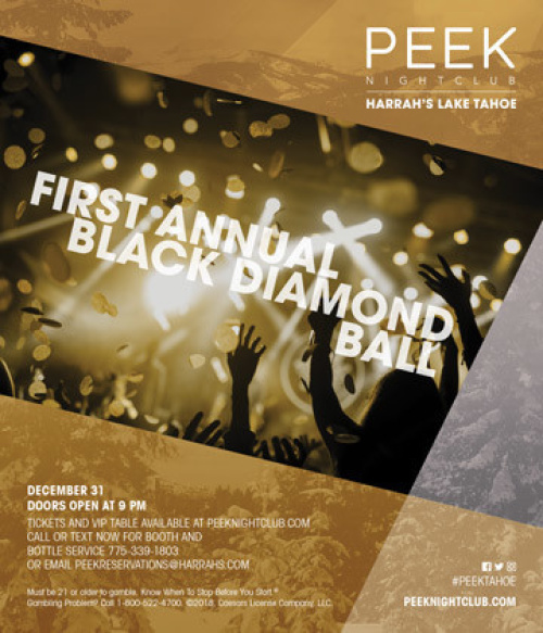 First Annual Black Diamond Ball | New Year's Eve 2019 - Peek Nightclub