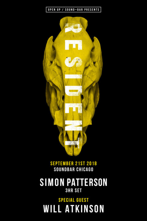 OPEN UP & Sound-Bar Present RESIDENT with Simon Patterson - Sound-Bar
