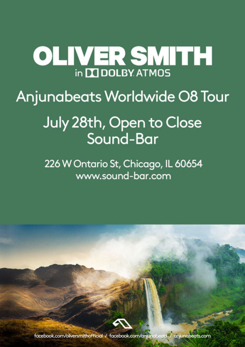 Oliver Smith (Open to Close | in Dolby ATMOS) at Sound-Bar Chicago - Sound-Bar