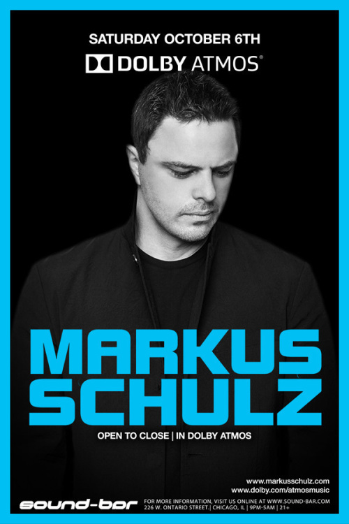 Markus Schulz (Open to Close | In Dolby ATMOS) - Sound-Bar
