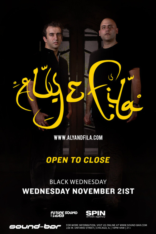 Black Wednesday w/ Aly & Fila (Open to Close) - Sound-Bar