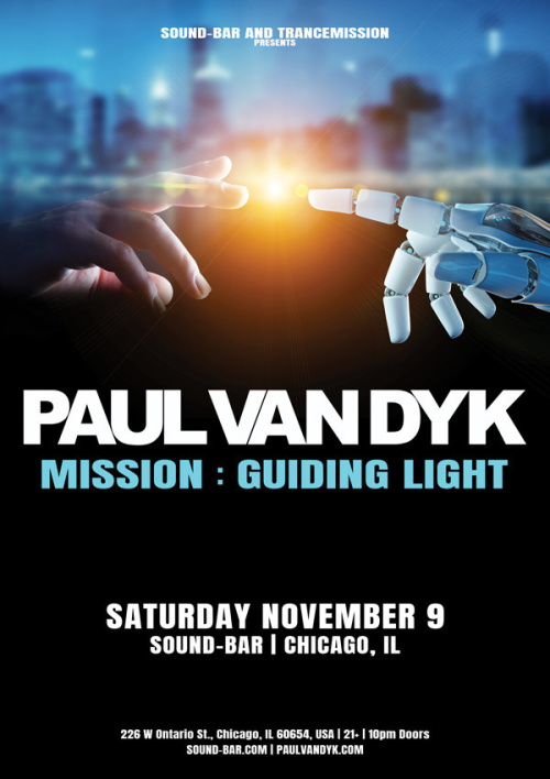Paul van Dyk in Chicago | Mission Guiding Light Tour - Sound-Bar