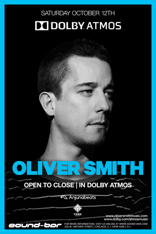 Oliver Smith (Open to Close | In Dolby ATMOS) - Sound-Bar