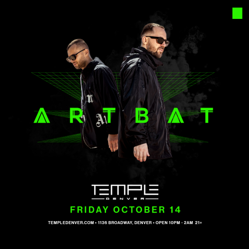 Artbat - Temple Nightclub Denver
