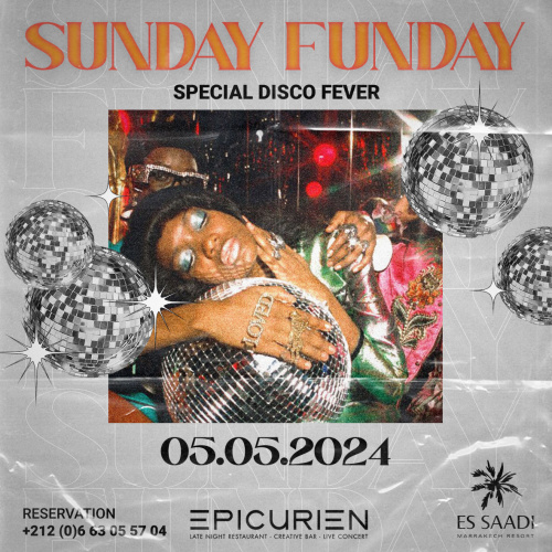 Sunday Funday - Disco Fever - L'Epicurien