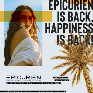 Epicurien is Open, Thursday, May 16th, 2024