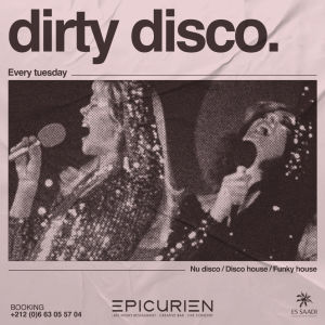 Dirty Disco, Tuesday, September 3rd, 2024