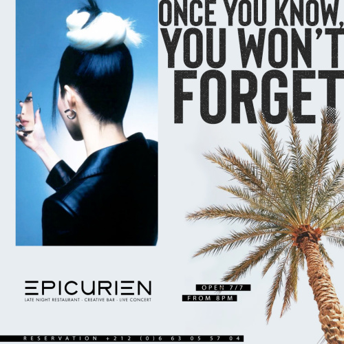 Epicurien is Open - L'Epicurien