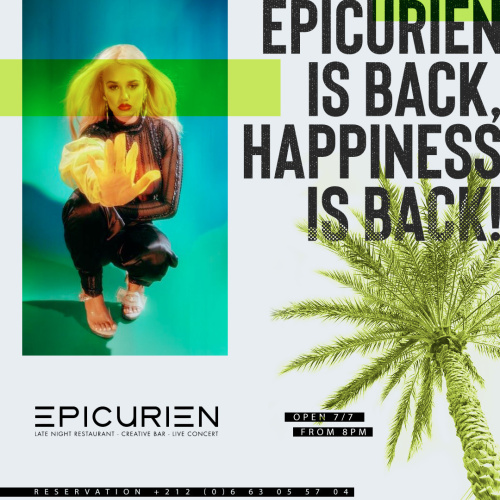 Epicurien is Open - L'Epicurien