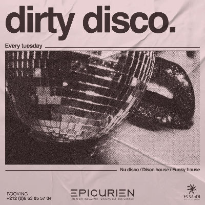 Dirty Disco, Tuesday, September 23rd, 2025