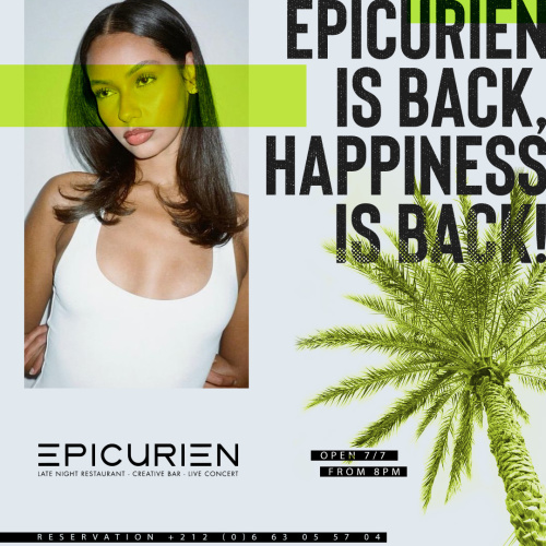 Epicurien is Open - L'Epicurien