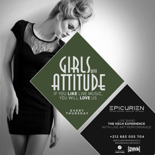 Girls W/ Attitude - The Ladies Night - L'Epicurien