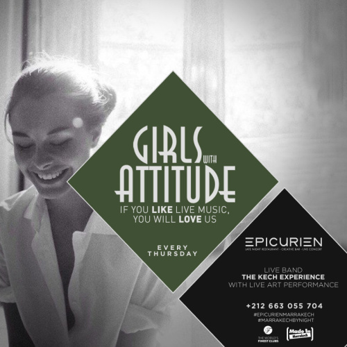 Girls W/Attitude - The Ladies Night - L'Epicurien