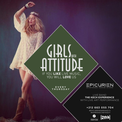 Girls W/Attitude - The Ladies Night - L'Epicurien