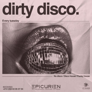 Dirty Disco, Tuesday, July 14th, 2026