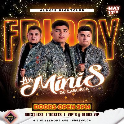 Los Minis de Caborca, Friday, May 17th, 2024